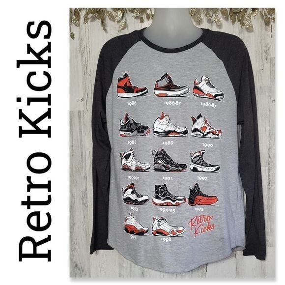 New Retro Kicks Tee - Picture 1 of 7